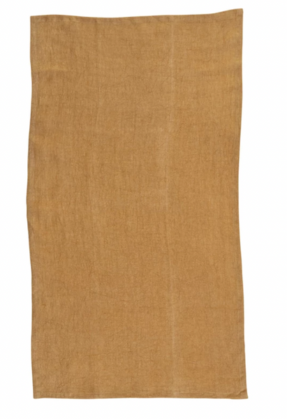 Stone Washed Linen Tea Towel