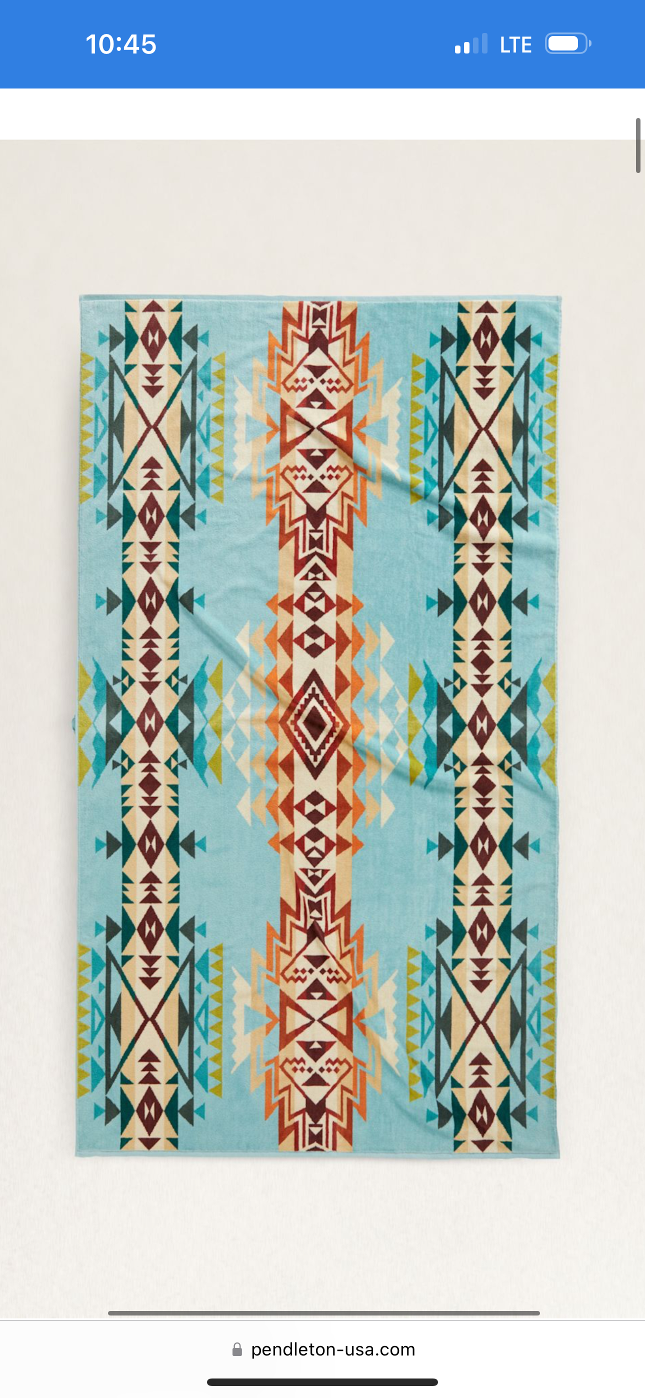 Pendleton Oversized Jacquard Towels