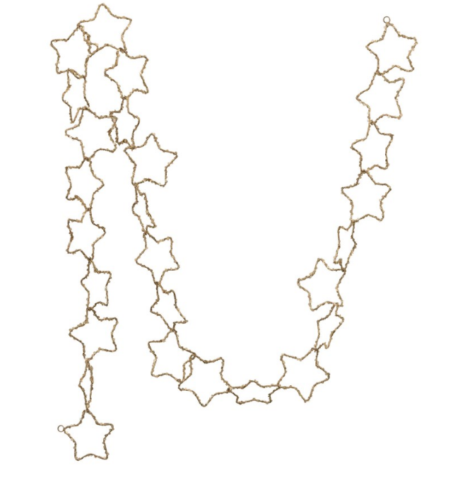 Gold Star Garland