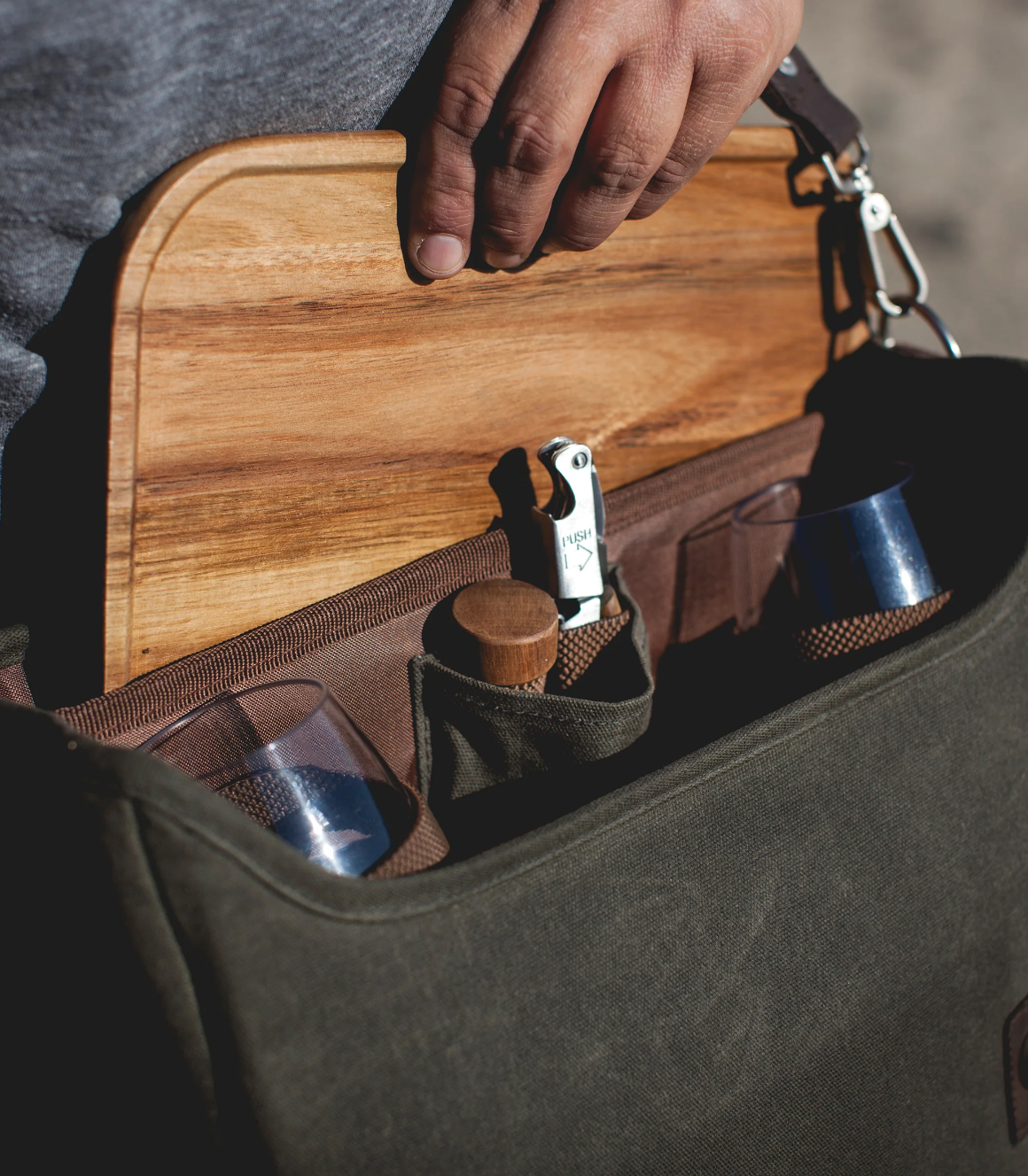 Adventure Wine Tote