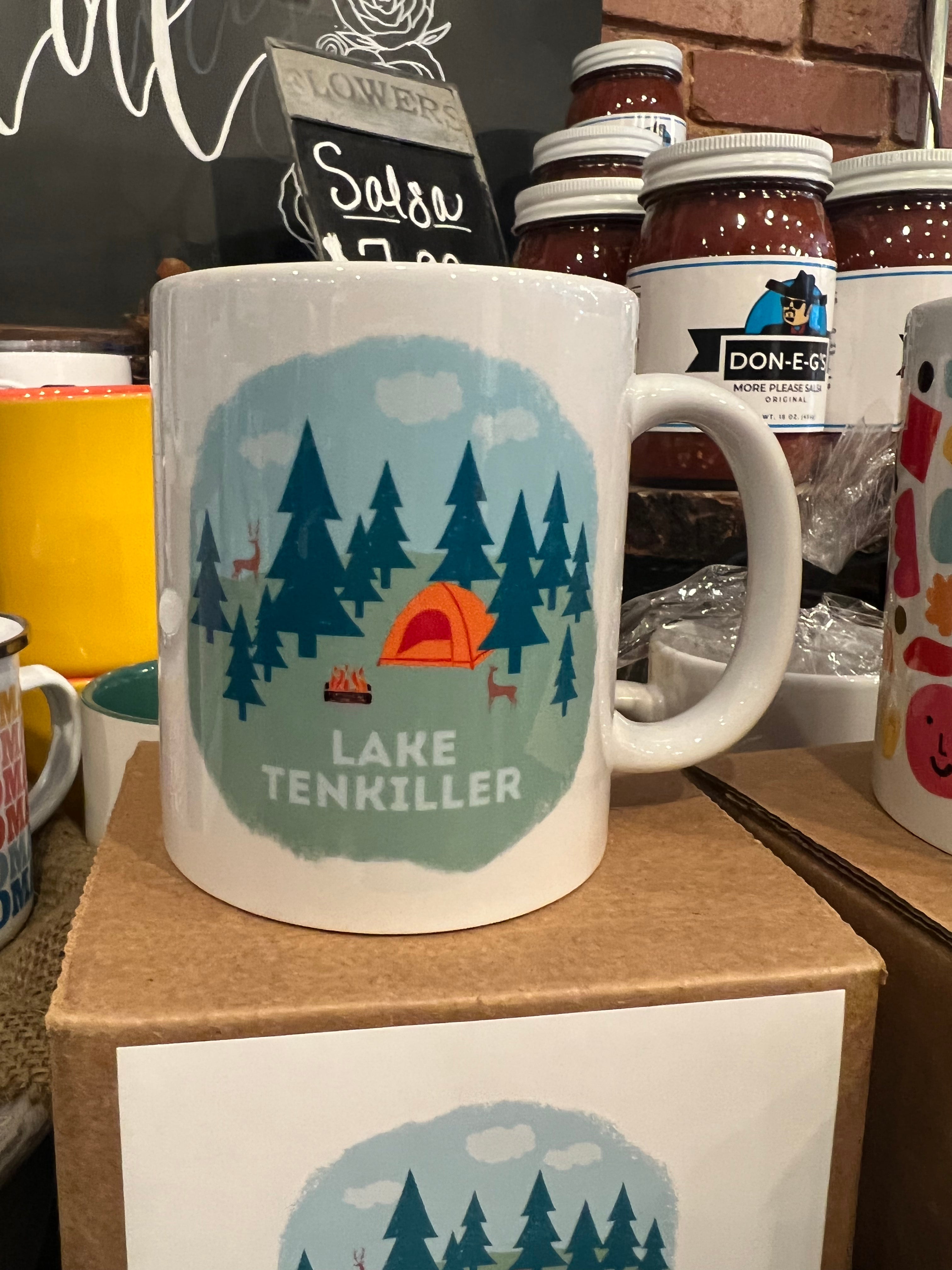 Lake Tenkiller Camping Mug